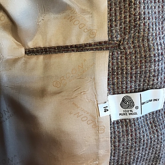 Gordon of Philadelphia Tweed Blazer - Picture 6 of 7